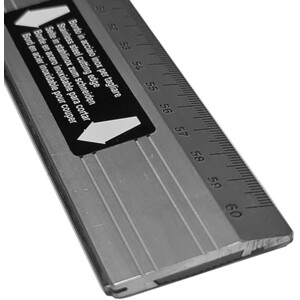 Etched Aluminium Cutting Ruler - 60cm