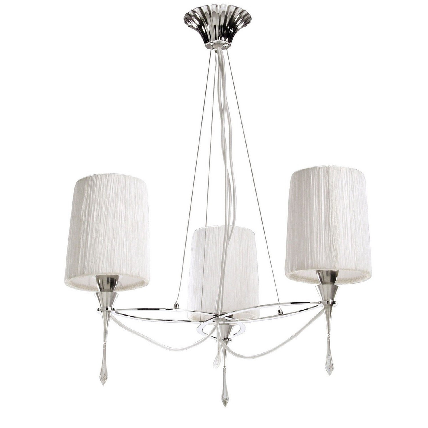 Inspired Lighting Lucca Pendant Light Chrome