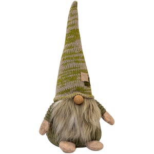 Large Fabric Gonk with Striped Hat