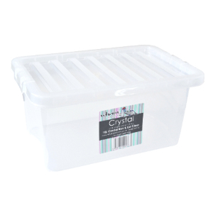Wham Crystal Box With Clear Lid