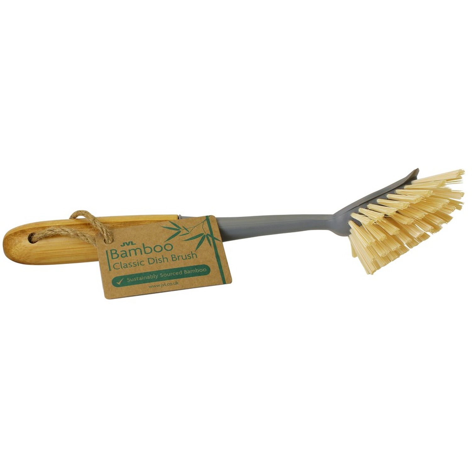 Bamboo Classic Washing Up Dish Brush - Yellow
