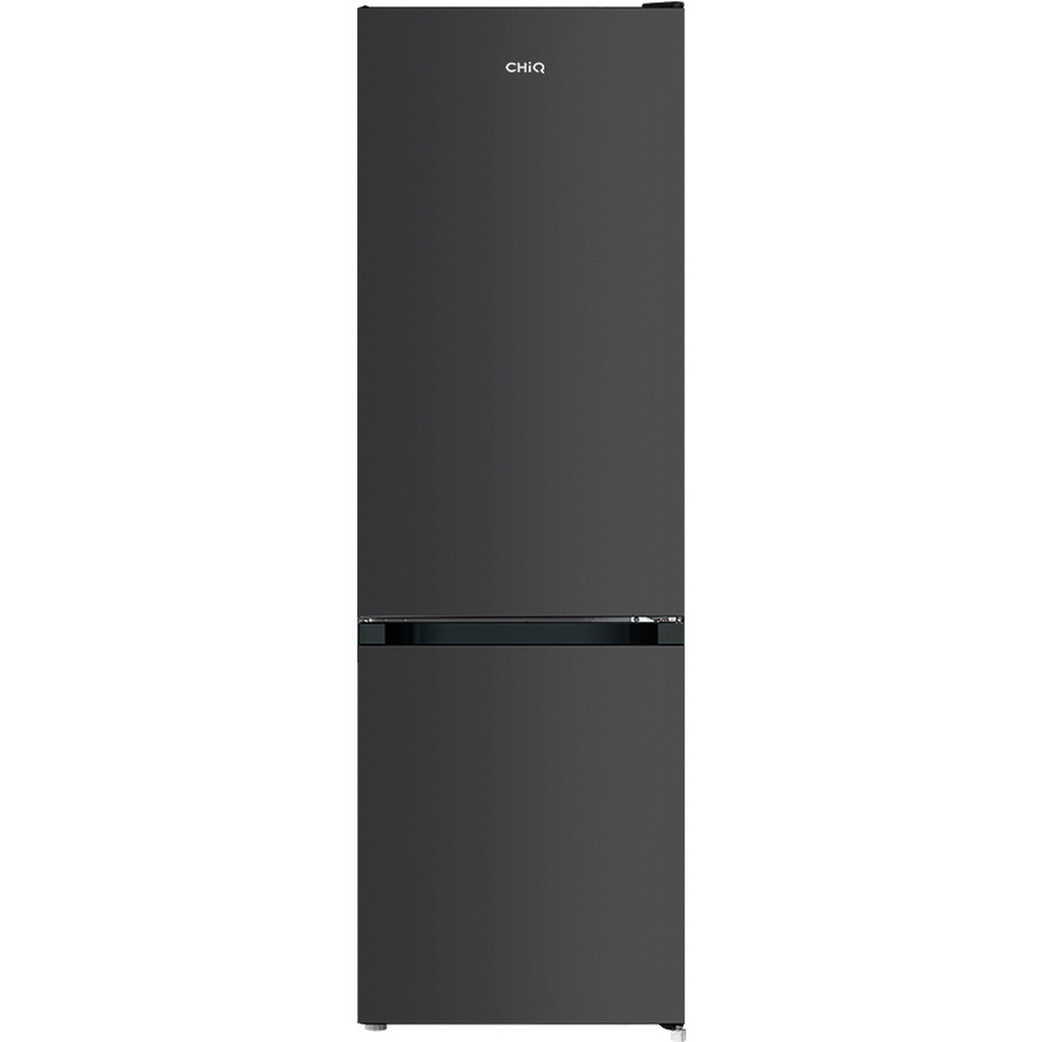 Image of CHiQ Freestanding Fridge Freezer, 227L - Dark Inox