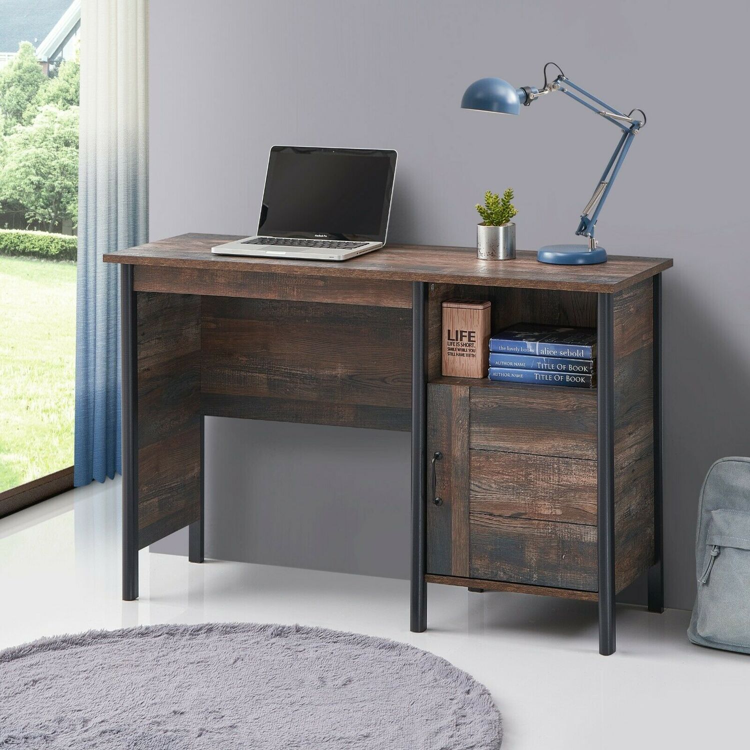 Timber Art Design UK - Willow Desk - Brown thumbnail