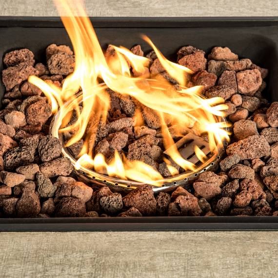 3Kg Natural Fire Stones for Outdoor Garden Gas Firepits