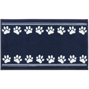 JVL Machine Washable Pet Mat 40 x 70 cm, Parade Paws