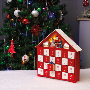 Light Up Wooden Advent Calender