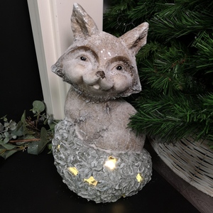 Battery Lit Christmas Magnesia Fox