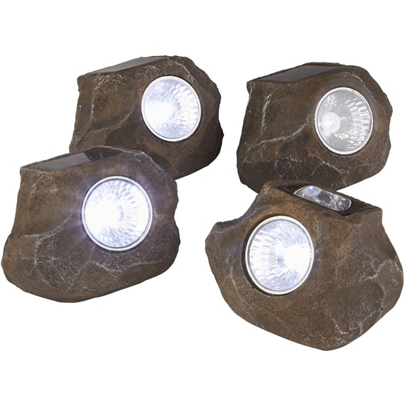 Terra Glow Rocks Solar LED Outdoor Lights