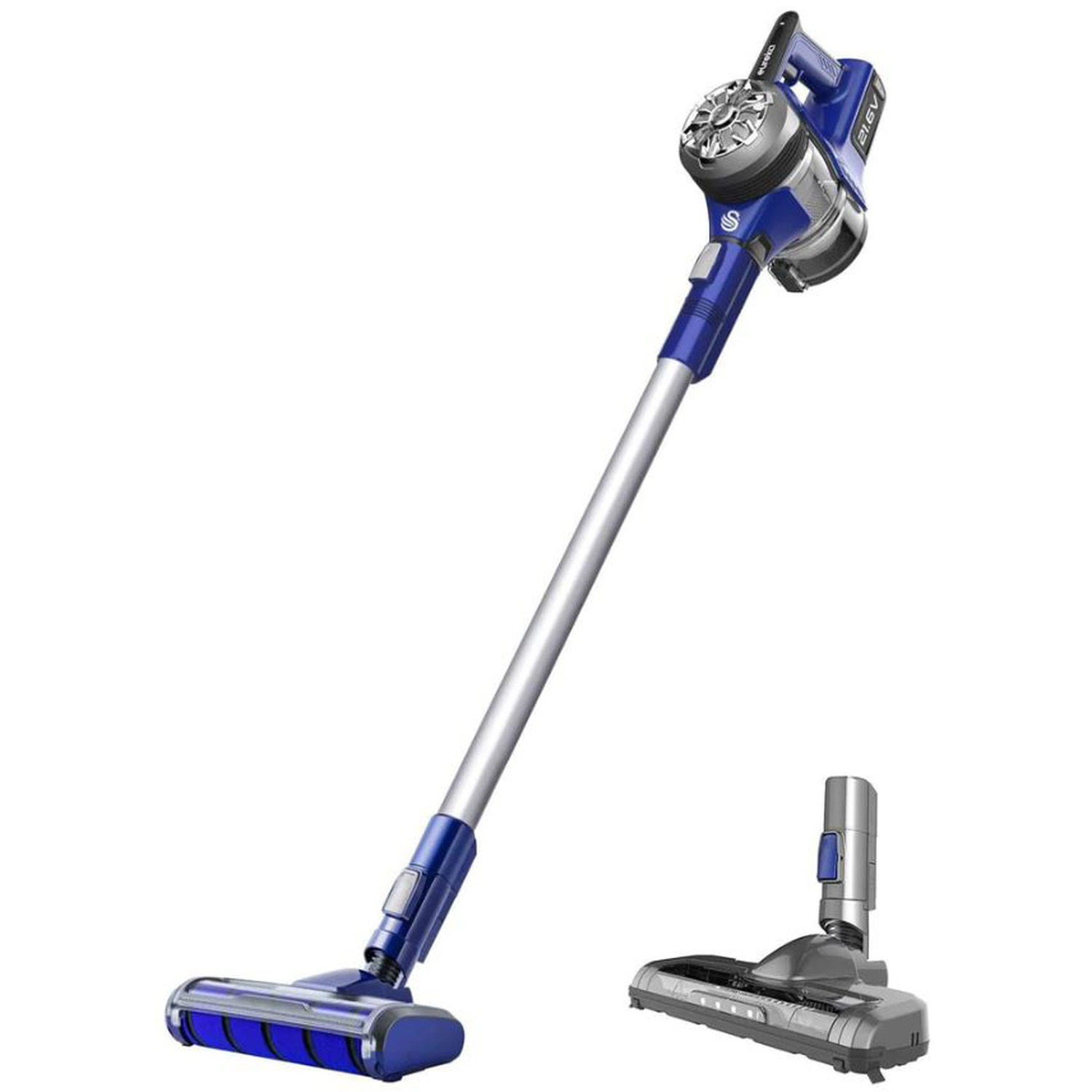 Image of Swan PowerPlush Turbo SC15822N Cordless Vacuum Cleaner - Blue