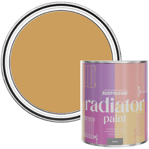 Rust-Oleum Radiator Paint in Satin Finish - Dijon 750ml
