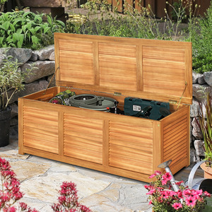 Costway 180 Litre Deck Box - Nature