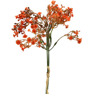 Orange Gypsophila Picks