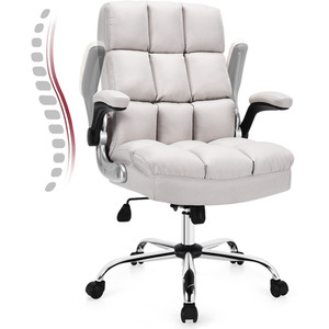 High Back Ergonomic Computer Chair-Beige