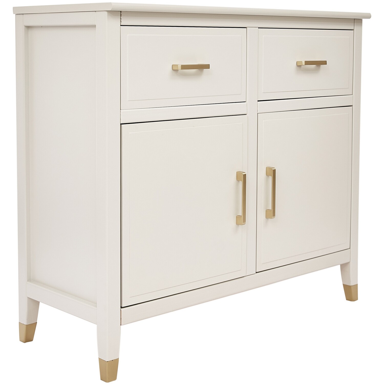 Palazzi 2 Door 2 Drawer Sideboard - White