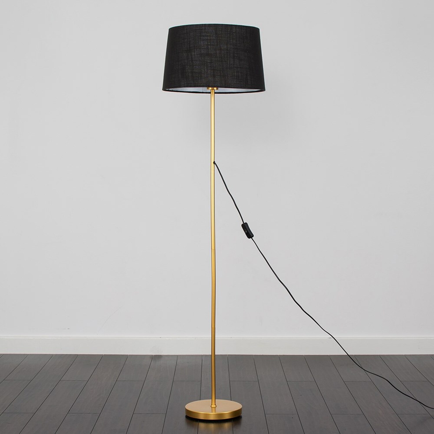 Image of Charlie Single Stem Floor Lamp with&hellip;
