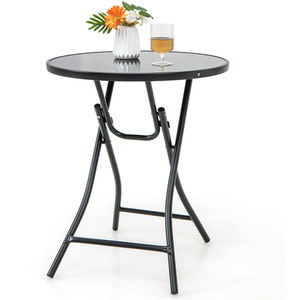 Garden Patio Folding Cocktail Table