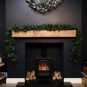 Indoor Plain Green Colorado Christmas Garland