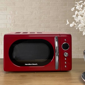 Hamilton Beach 20L Retro Red Microwave