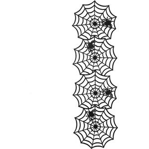 Felt Cobweb Table Runner