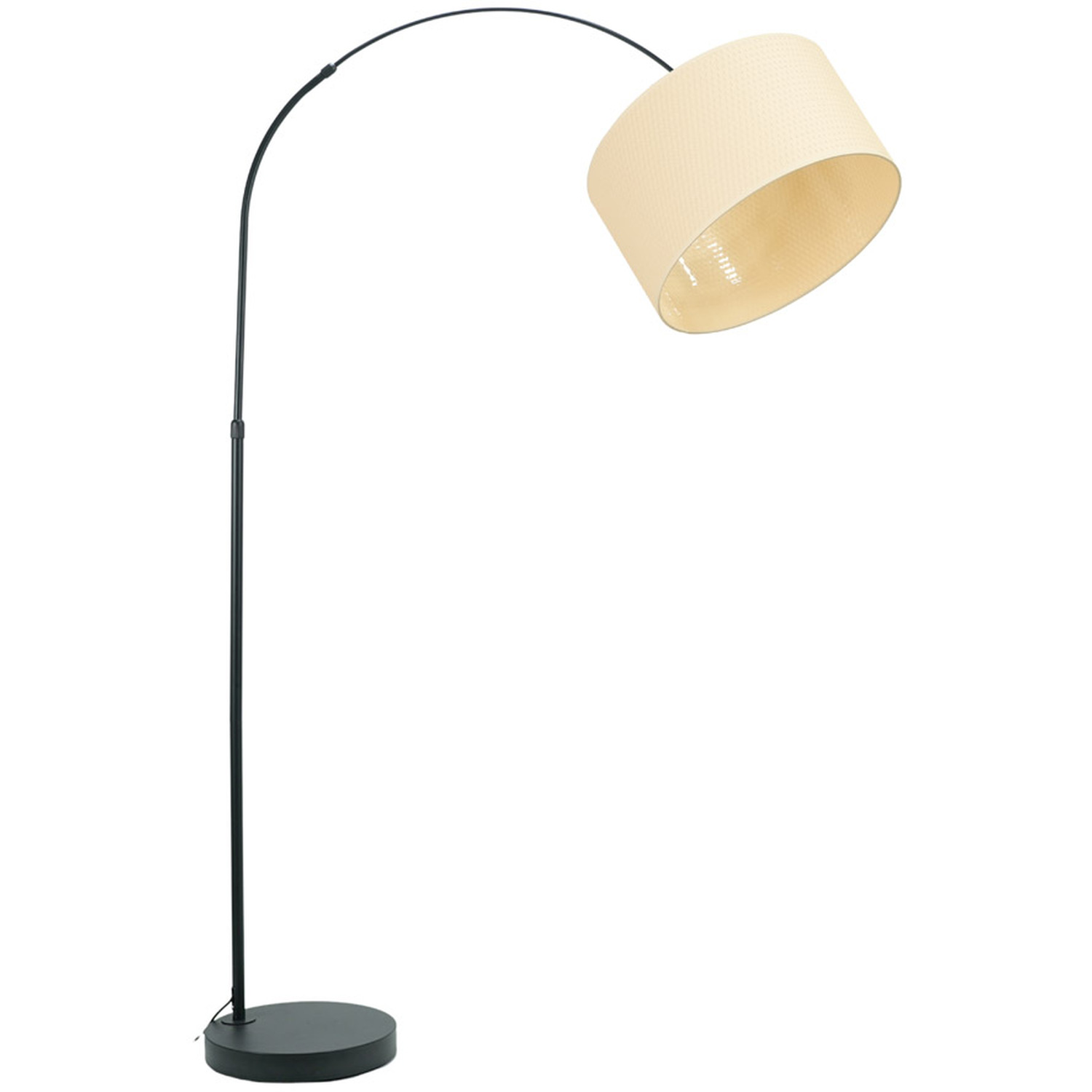 Image of Louis Floor Lamp with Woven Shade&hellip;