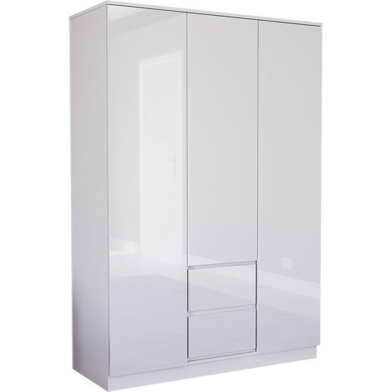 Vida Designs Glinton 3 Door 2 Drawer Wardrobe