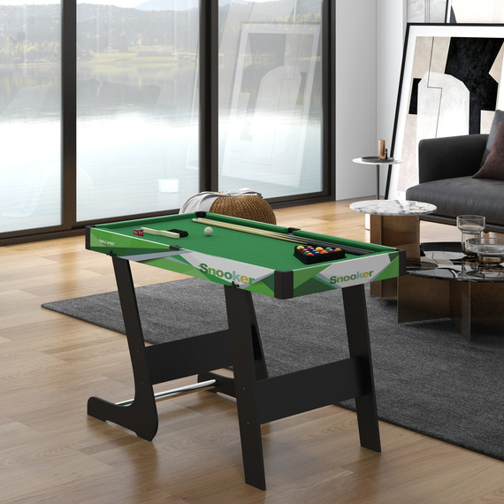SPORTNOW Mini Folding Pool Table