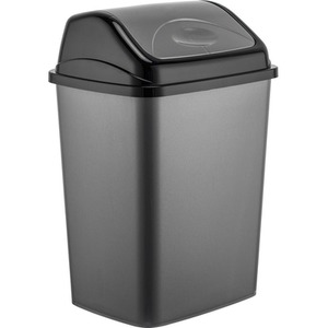 Plastic Kitchen Dustbin Swing Top Recycling Bin