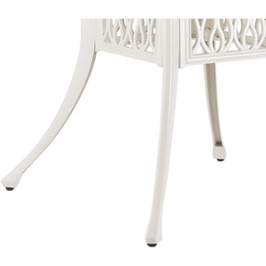 Beige Vintage Patio Garden Table With Umbrella Hole shot 7000289