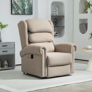 HOMCOM Power Lift Recliner Chair for Elderly Velvet Electric Riser