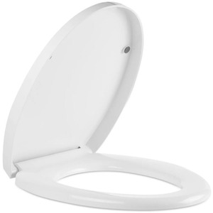 Soft Close Toilet Seat in White
