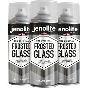Semi-Transparent Frosted Glass Spray