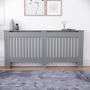 Grey / 172cm Chelsea Radiator Cover shot 8337681