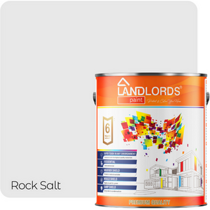 Rock Salt / 1l Landlord's Paint Matt Paint Smooth Matt Finish for Walls and Ceilings shot 8372596