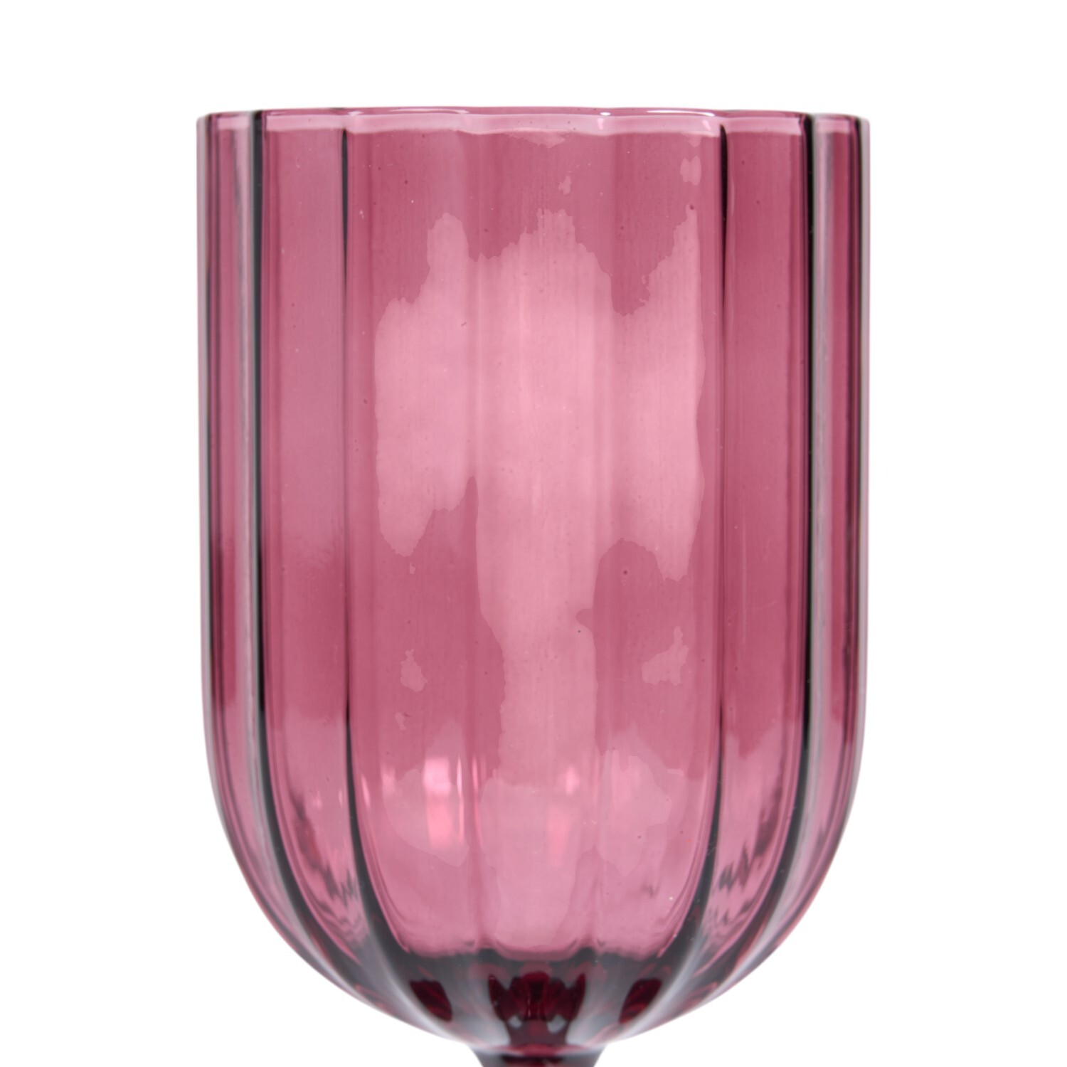 Plum Wine Glass - Purple