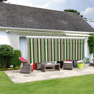 Multi Stripe Valance with 1m Dropdown