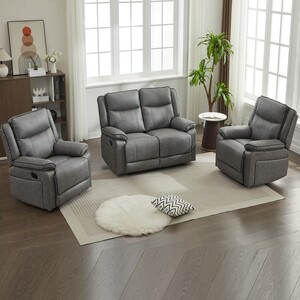 Manual Reclining Sofa Suite