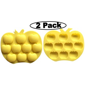 Apple Design Silicone Chocolate Moulds