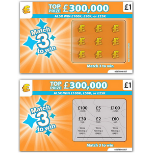 6 Pack - Pregnancy Announcement Scratch Cards