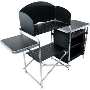 MoverX Portable Camping Kitchen Unit with Aluminium Frame