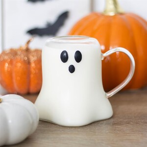 Ghostly Delight Glass Mug