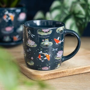 Pond Life Whimsy Mug Nature Inspired Design 350Ml