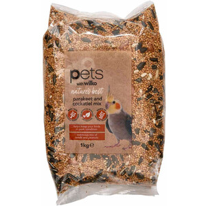 Nature's Best Parakeet and Cockatiel Mix 1kg