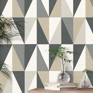 Abstract Triangles Rectangles Geometric Wallpaper