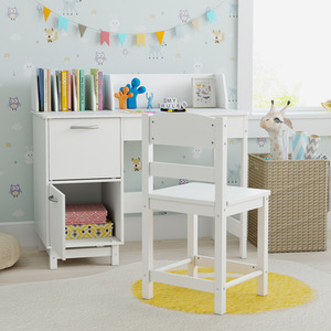 Kid's Study Desk and Chair Set