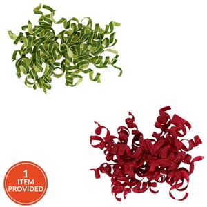 Curly Ribbon Clip Decoration