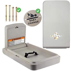 Wall Mounted Baby Nappy Changing Table Unit Vertical