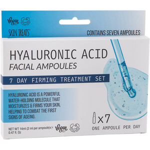 Pack of 7 Hyaluronic Acid Facial Ampoules