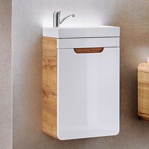 Cloakroom Vanity Unit with Sink 400mm - Aruba