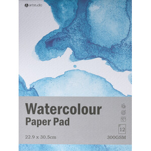 Watercolour Textured Paper Pad