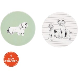 Waggy Tails Ceramic Coaster